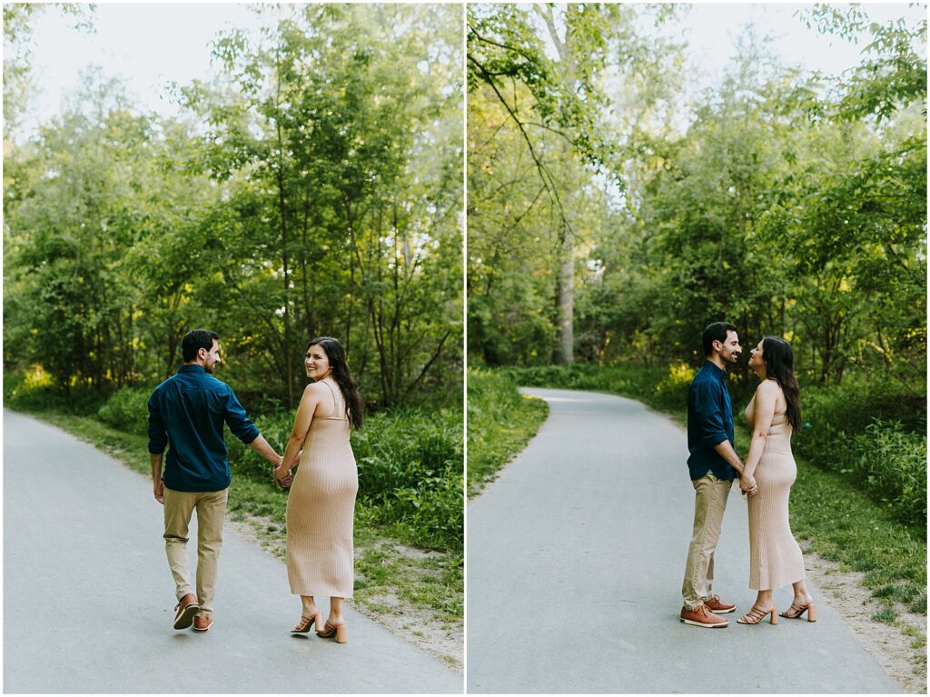 Spring Dodge Park Engagement Session