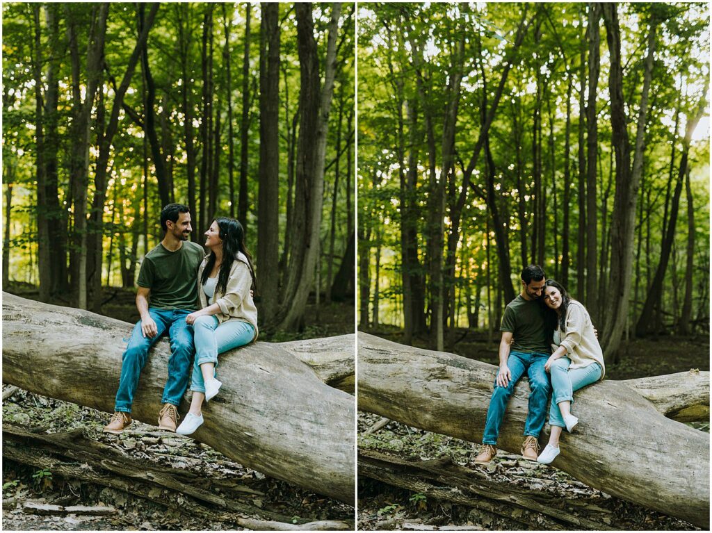 Spring Dodge Park Engagement Session