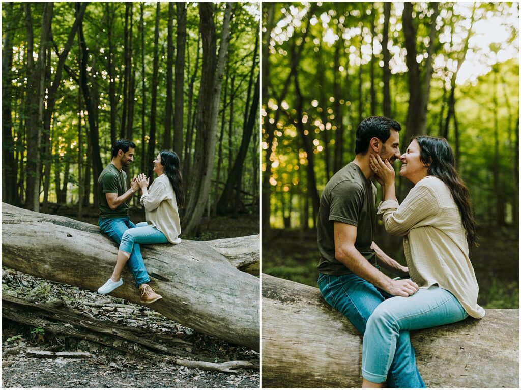 Spring Dodge Park Engagement Session