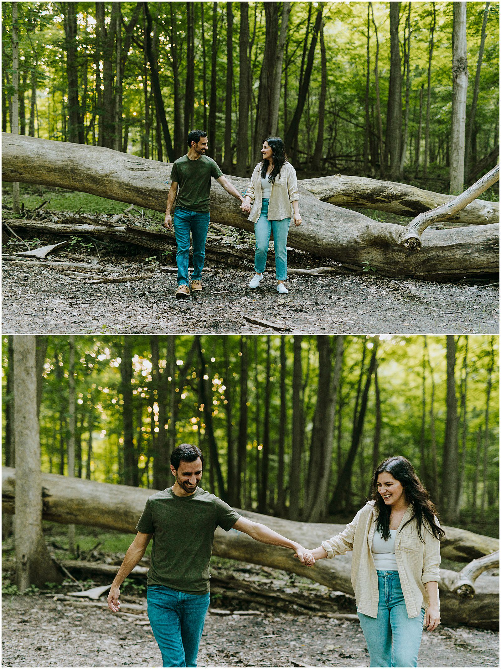 Spring Dodge Park Engagement Session