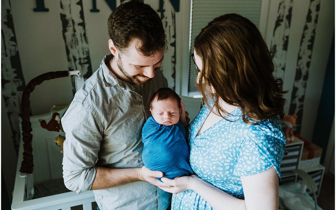 White Lake Newborn Session | Finnan