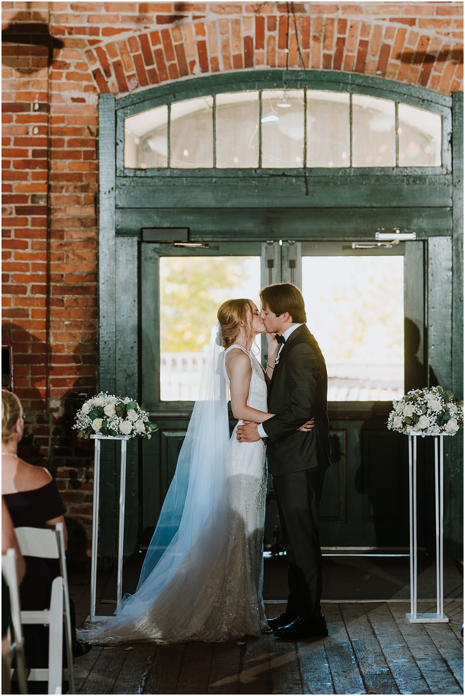 Fall Ypsilanti Freighthouse Wedding