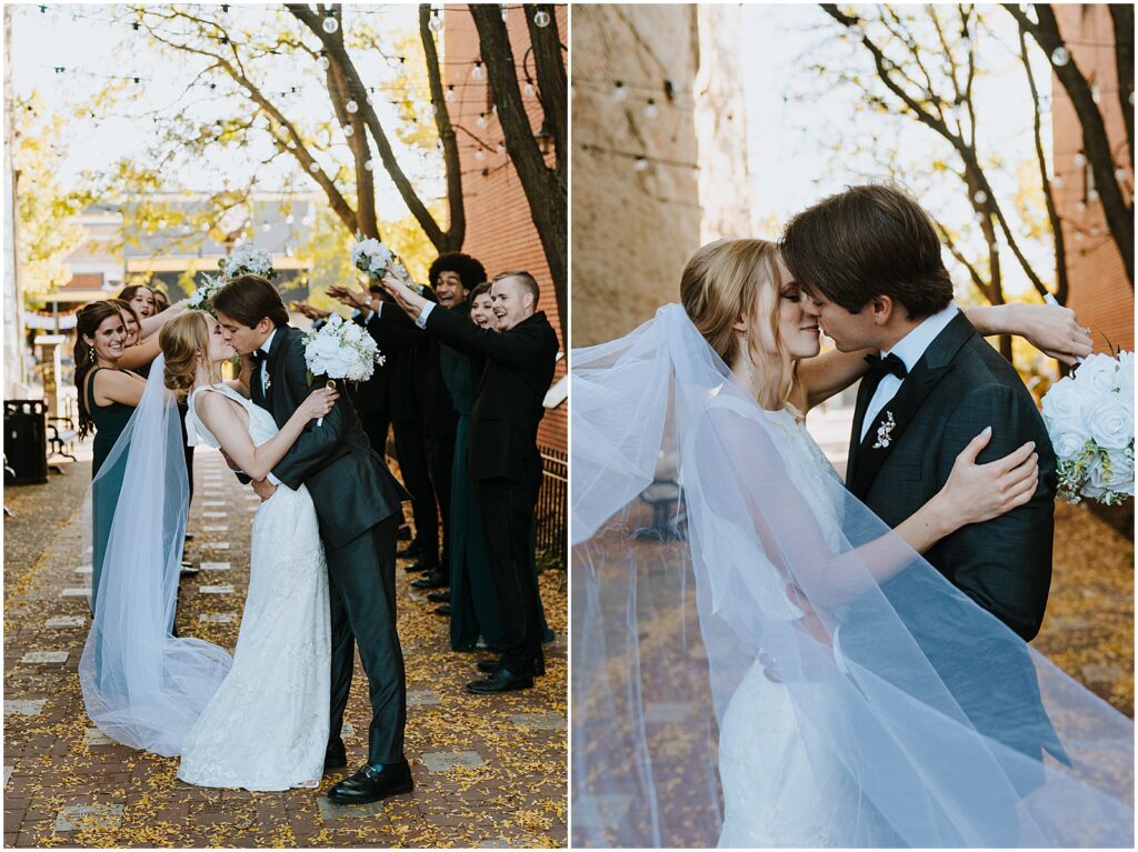 Fall Depot Town Wedding