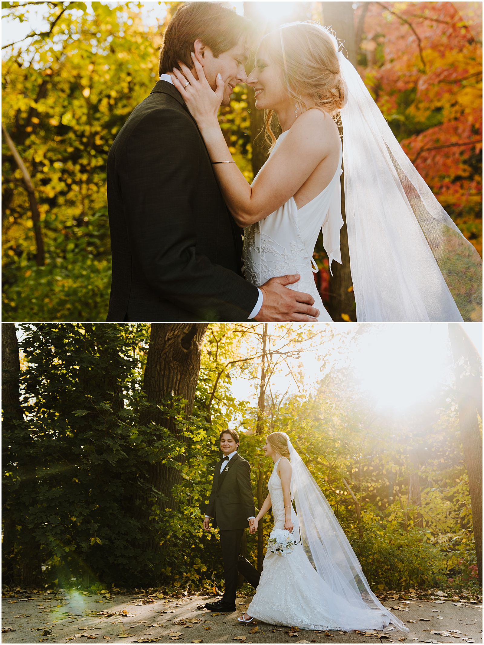 Fall Ypsilanti Freighthouse Wedding