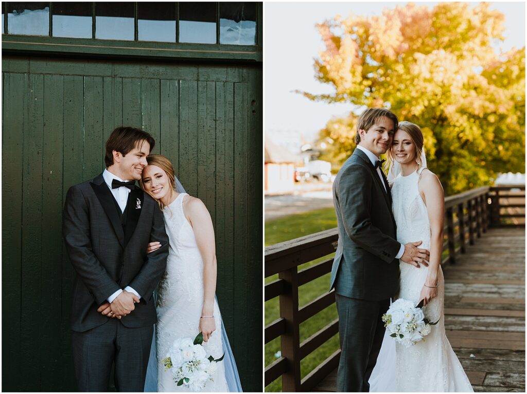 Fall Ypsilanti Freighthouse Wedding