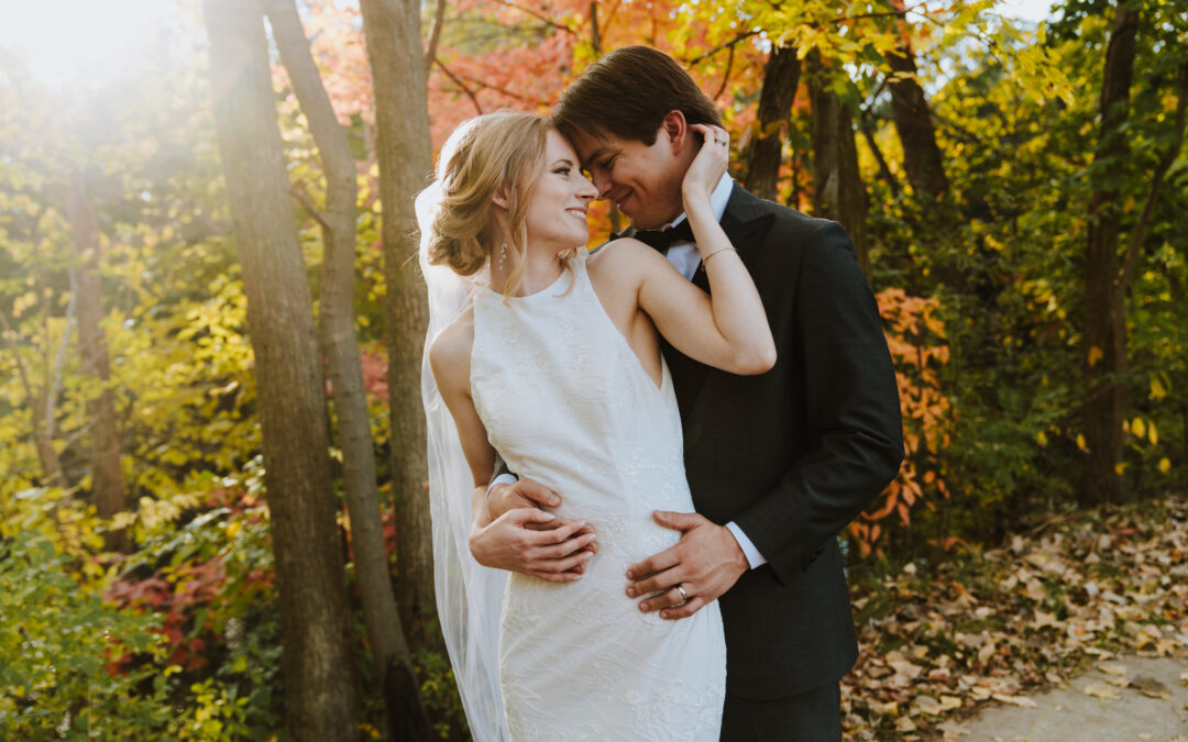 Fall Ypsilanti Freighthouse Wedding