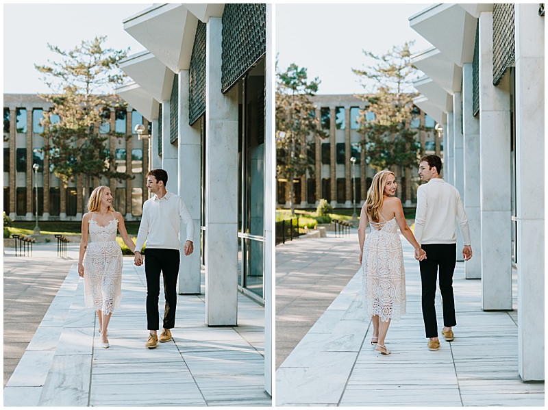 Summer Midtown Detroit Engagement Session