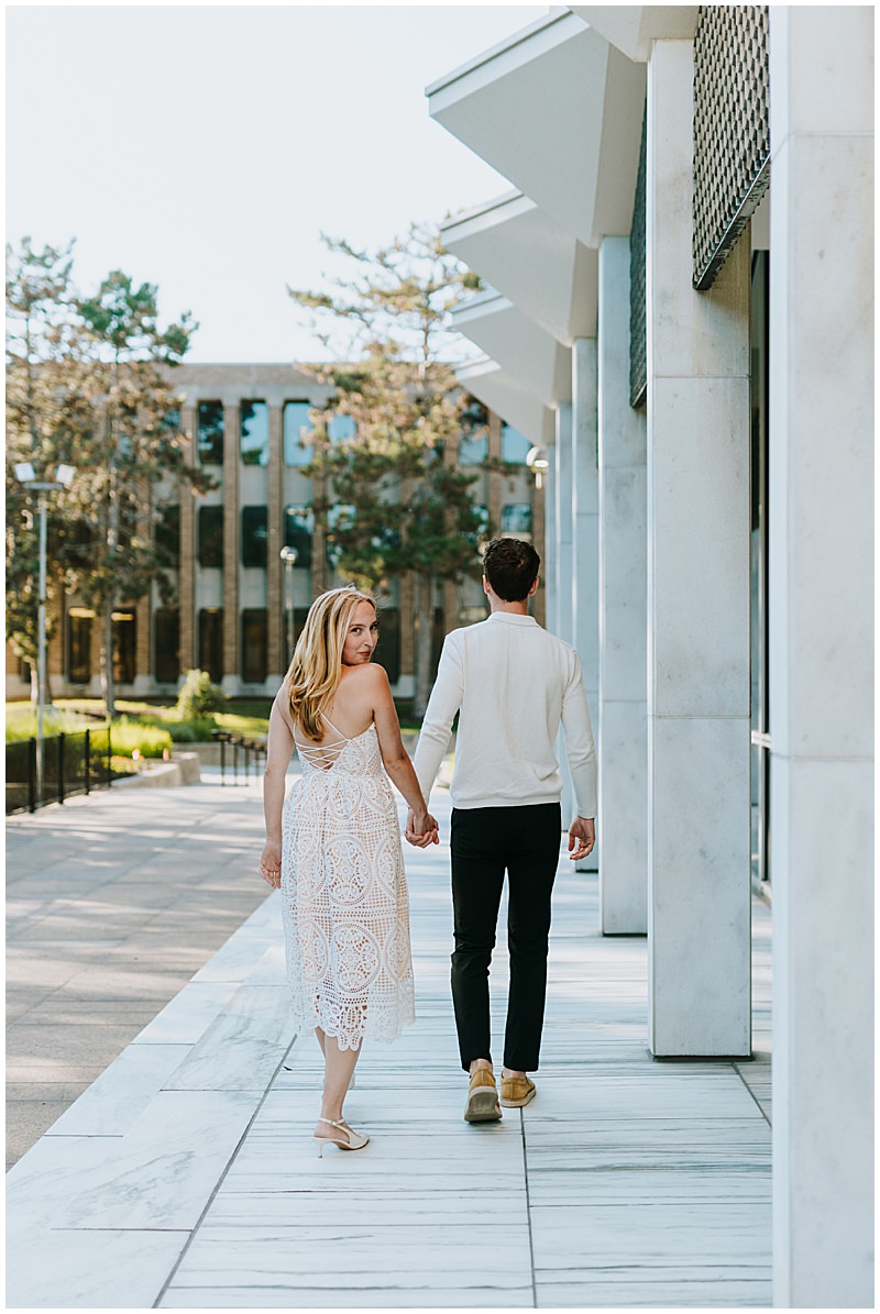 Summer Midtown Detroit Engagement Session