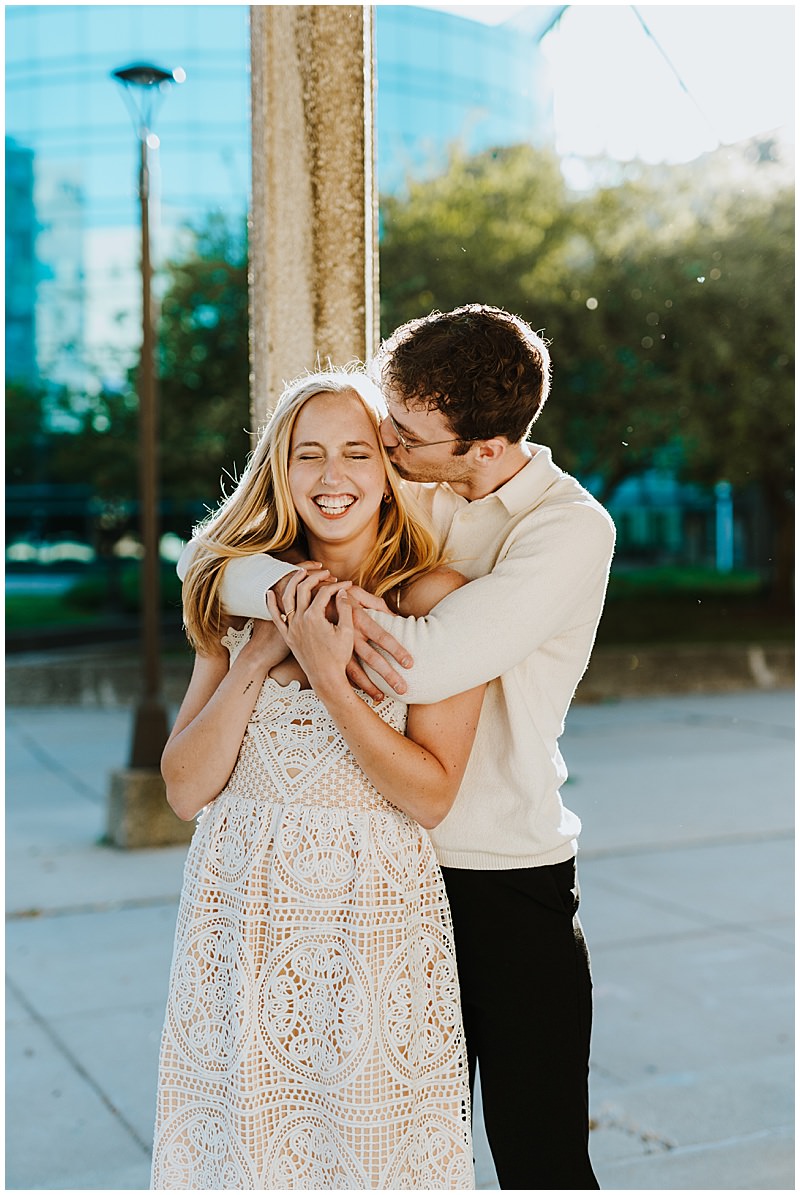 Summer Midtown Detroit Engagement Session