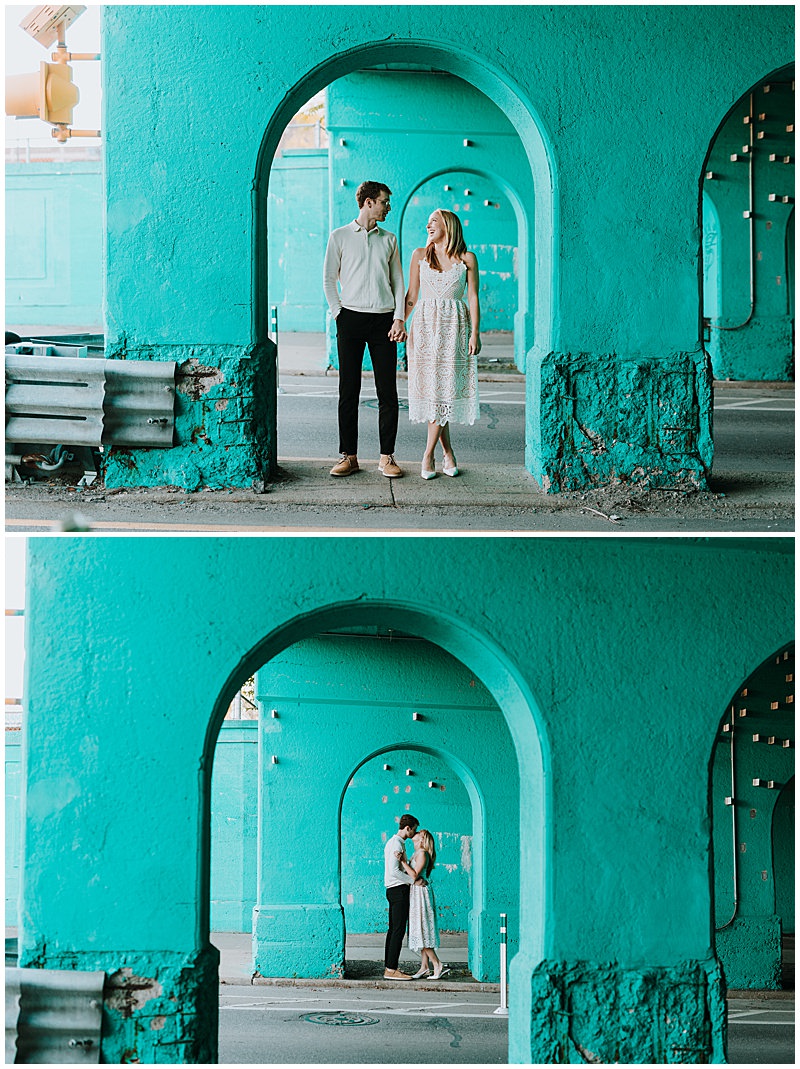 Summer Midtown Detroit Engagement Session