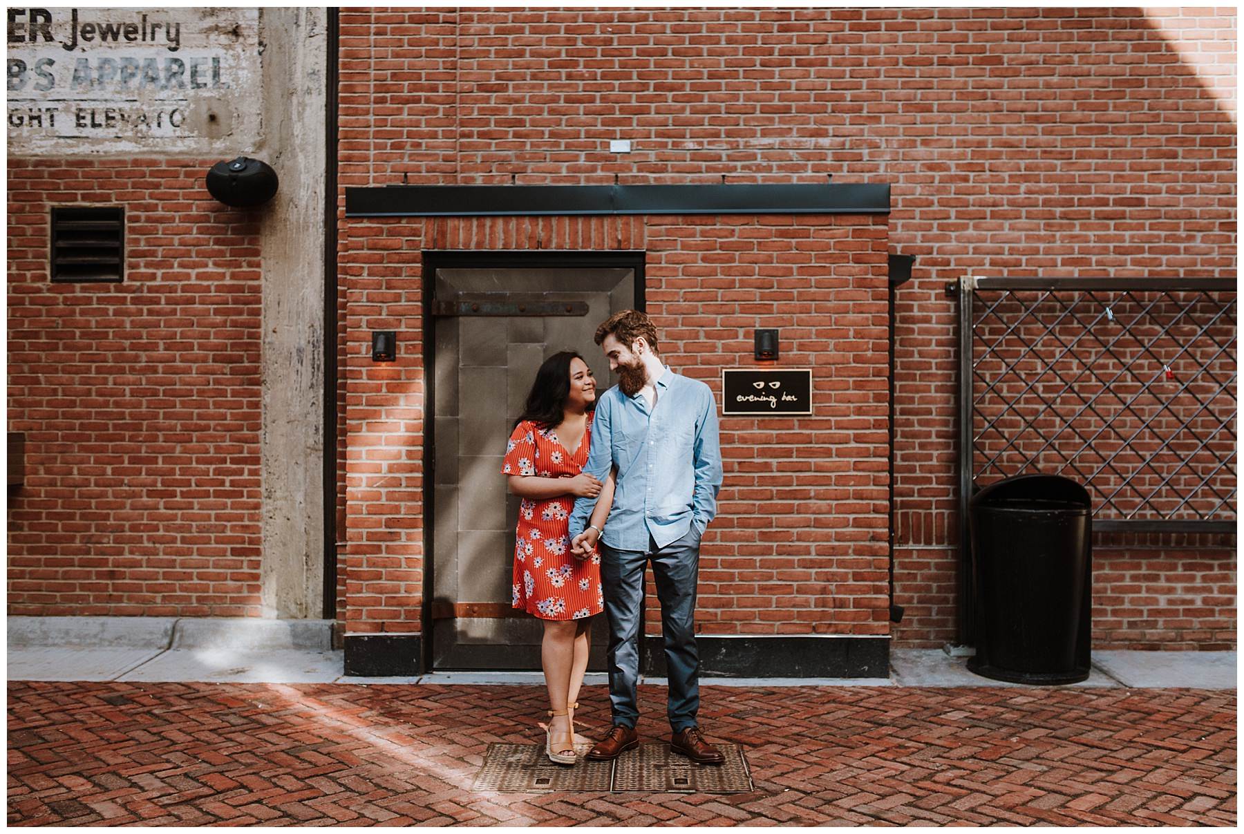 Downtown Detroit Engagement Session |  Dani & Matt