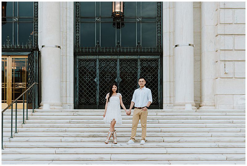 Summer DIA Engagement Session | Chelsea & Henry