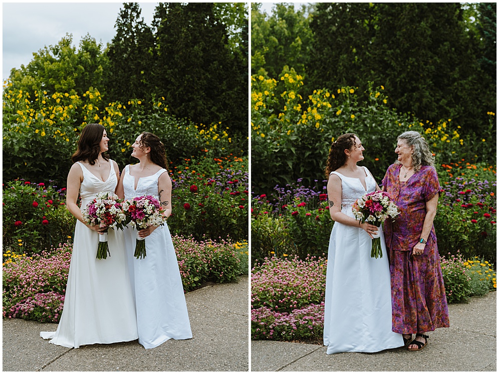 Summer Matthaei Botanical Gardens Wedding