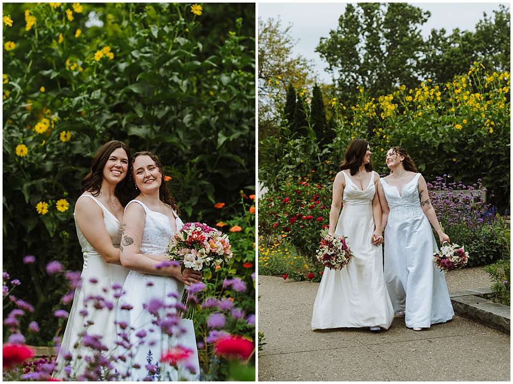 Summer Matthaei Botanical Gardens Wedding