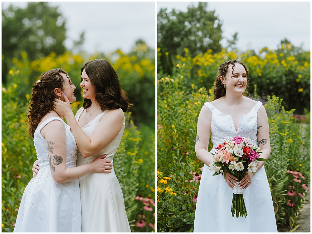 Summer Matthaei Botanical Gardens Wedding