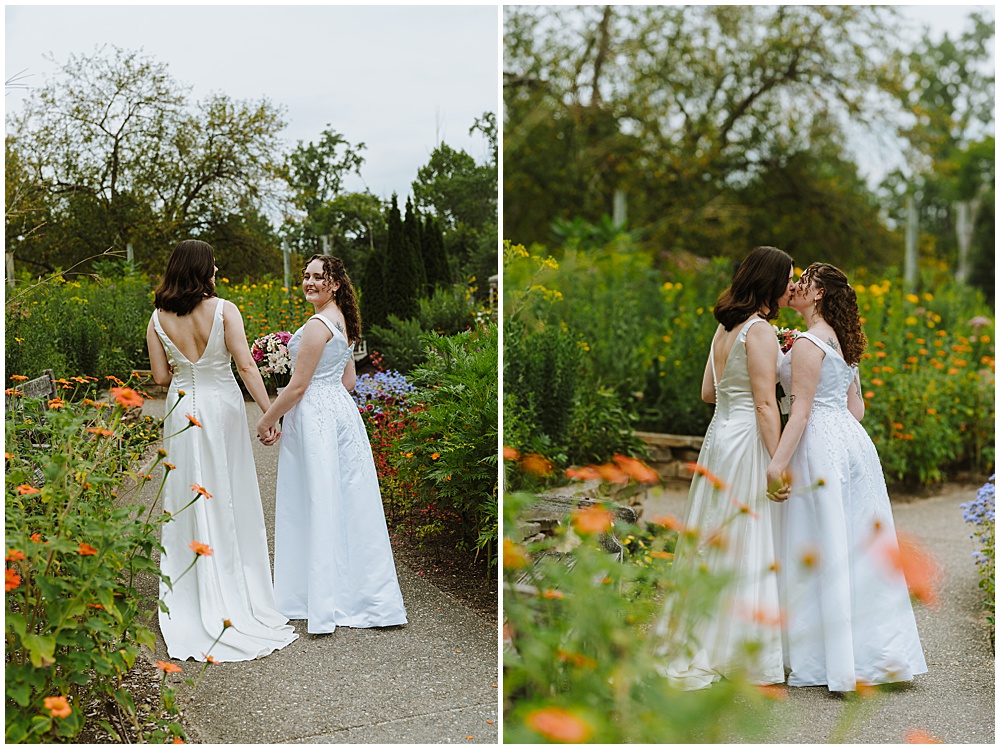 Summer Matthaei Botanical Gardens Wedding