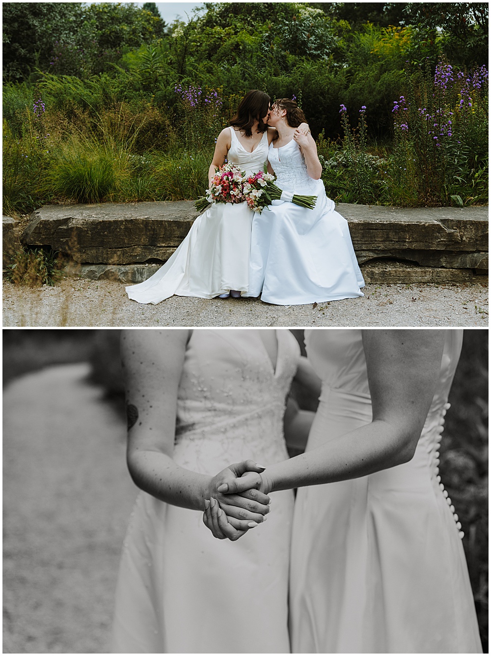 Summer Matthaei Botanical Gardens Wedding